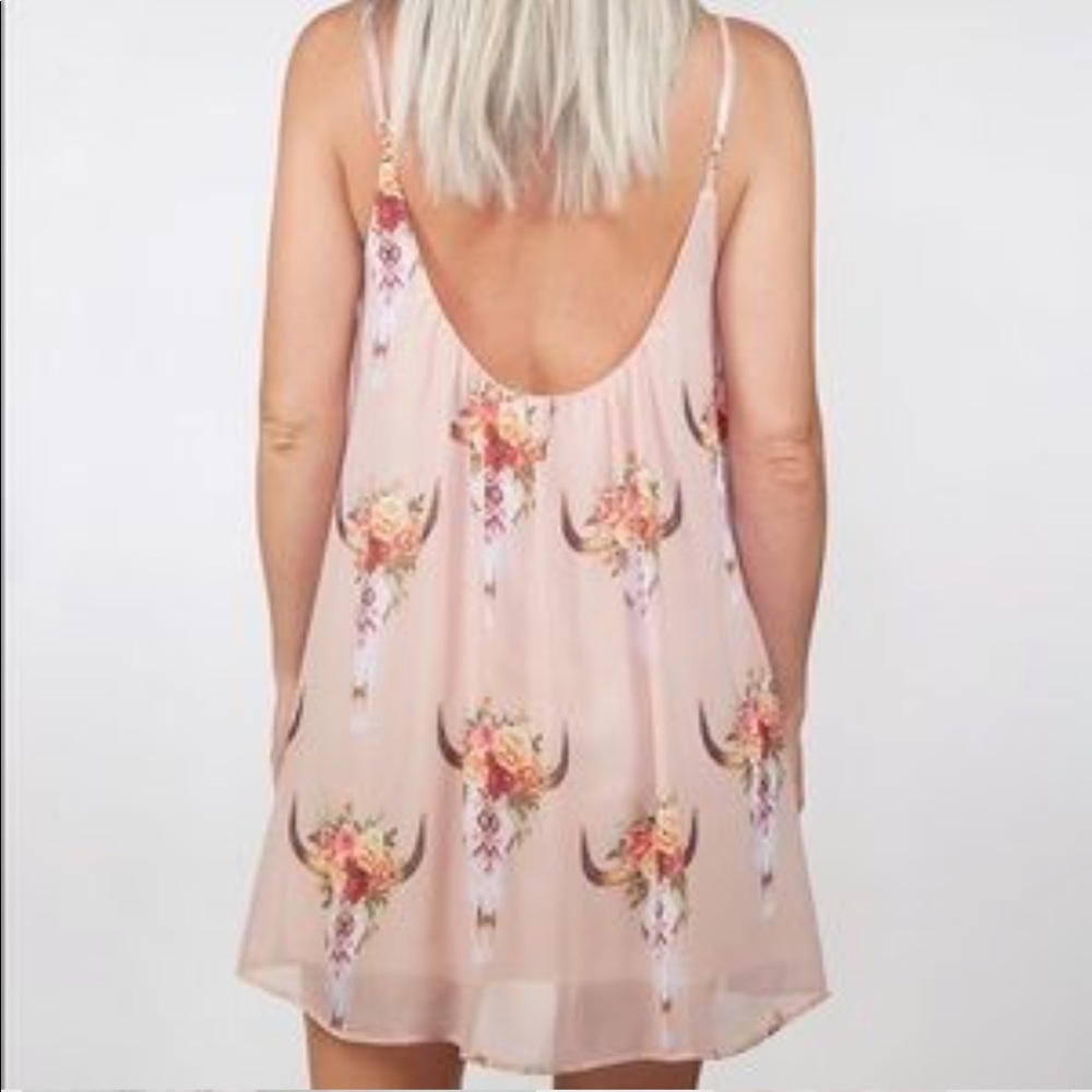 Show Me Your Mumu Trapeze Dress Frida Bullhead XL - Picture 3 of 8